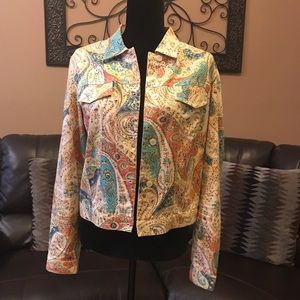 Cute paisley print jacket